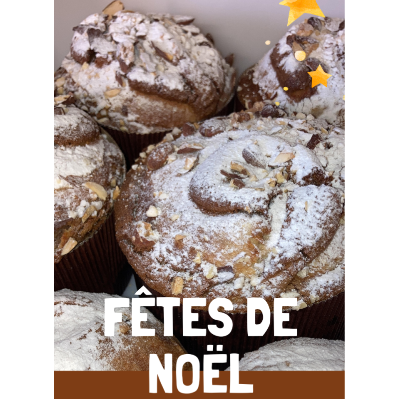 Brioche de Noël aux marrons glacés