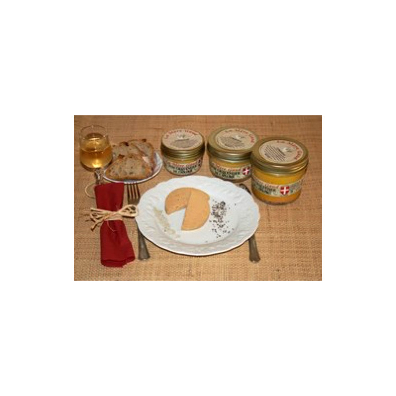 Bloc de foie gras 85g en bocal