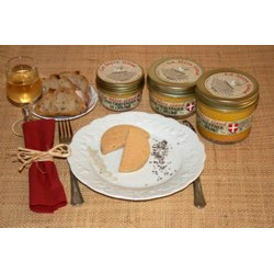 Bloc de foie gras 130g en bocal