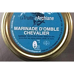 marinade  d'omble chevalier